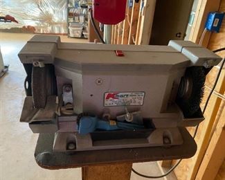 Vintage KMart 4.5 inch bench grinder.