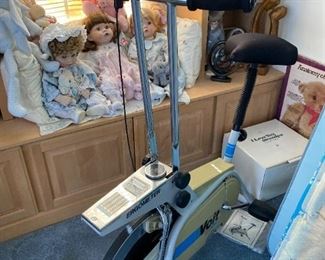 Vintage Voit brand TRE Ergometer stationary exercise bike.