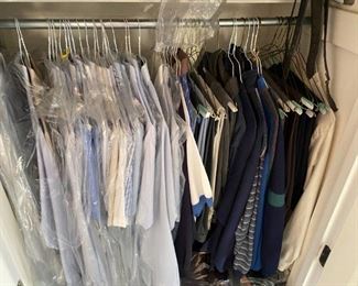 Men's clothes and accessories.