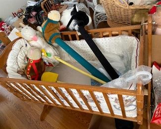 Huge selection of dolls.