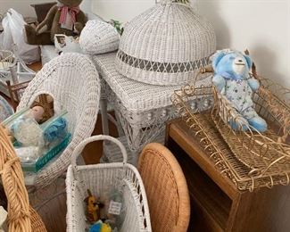 Huge selection of dolls.