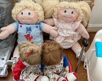 Cabbage Patch dolls.
