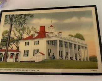 Print of Mount Vernon.