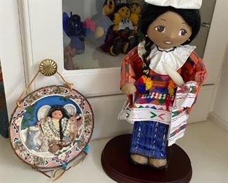 Native American dolls.