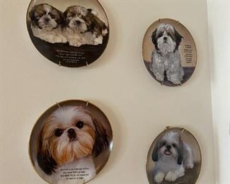 Dog plates.