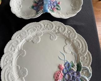 Matching plate and divided server.