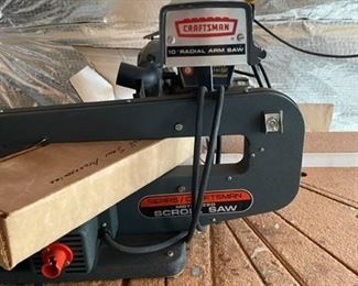 Craftsman 10" Radial Arm Saw.
