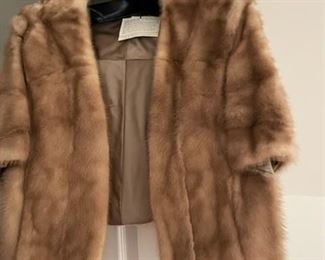 Mink stole.