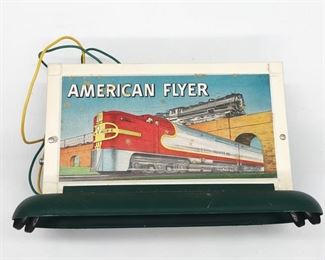 American Flyer sign