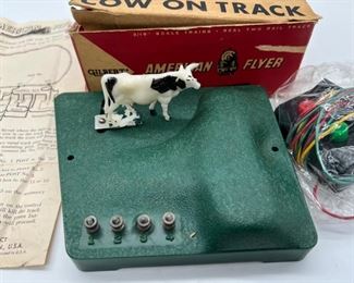 Cow on Track