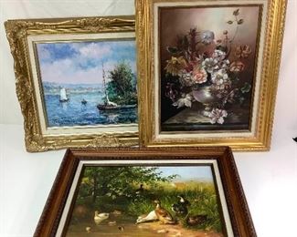 Alab841 Framed Paintings