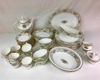 Alab852 48 Pc Royal Doulton English Fine Bone China