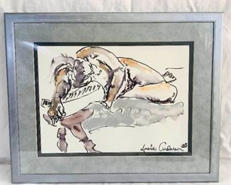 Jema303 Louis Anderson Watercolor