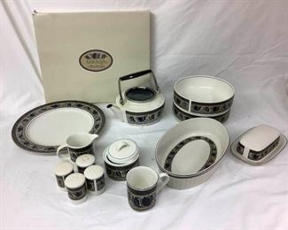 Jema814 37 PC Mikasa Intaglio Arabella Dishware