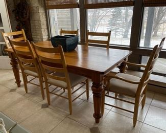 The Palmer Home Collection Harvest Table by Lexington Furniture 80” x 40”, 30 1/2” tall