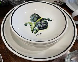 Over and Back Verdura Italinan Pasta Set 5 Pieces 