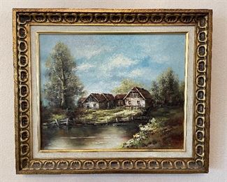 Horst Hoppman oil painting 