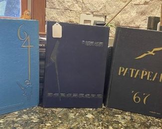 1964-65-66-67 Patapeake Yearbooks,
