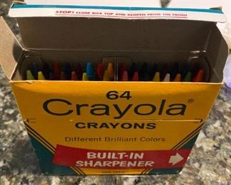 Vintage Crayola Crayons 64 Binney & Smith,