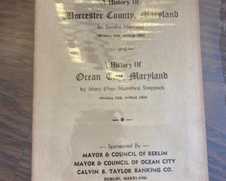 “A History of Ocean City, Md.” (written 1958, revised 1964) Pamphlet,