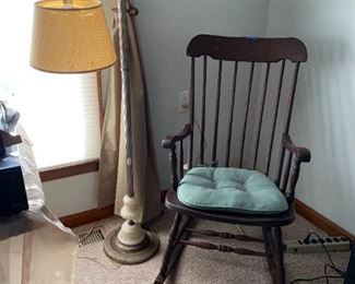Rocker, Floor Lamp