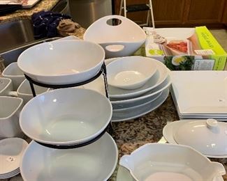 Food Network serving dishes