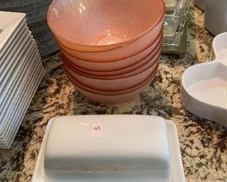 Pink  bowls