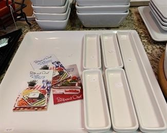 Pampered Chef serving components