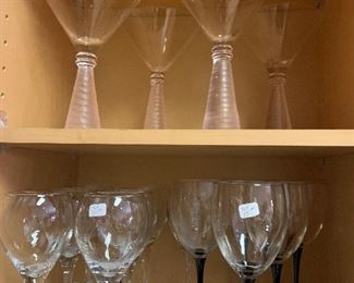Pretty stemware