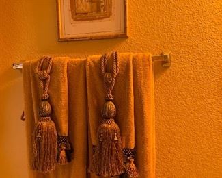 decorative towel set