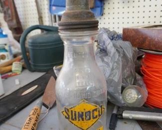 Sunoco oil container