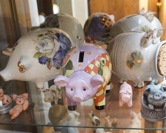 Pig collectibles