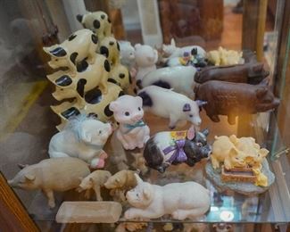 Pig collectibles