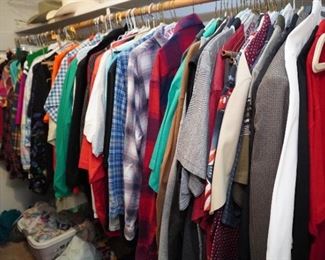 Men's and women's clothing