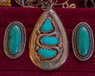 Sterling Native American jewelry