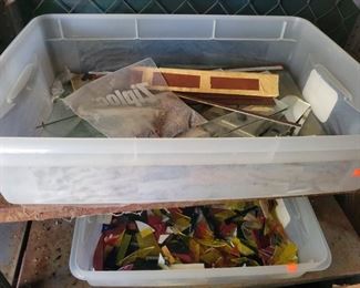 Stained glass making supplies
