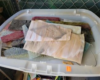 Stained glass making supplies