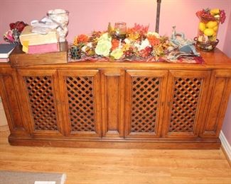 Walnut Credenza 