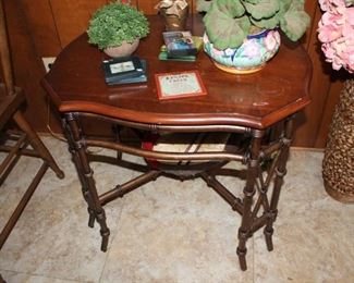 Metal Base Occasional Table 