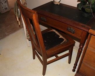 Antique Desk and Chair