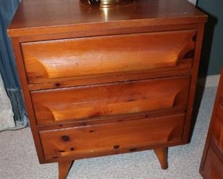 Mid-Century Franklin Shockey Pine Night Stand