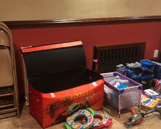 ton of kids toys and clothing