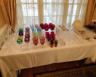 Waterford, Lenox Czeck Glassware