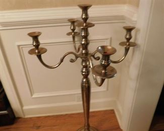 Brass Tall Candleabra