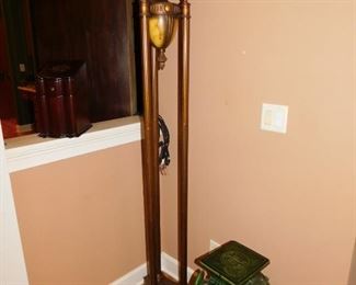 Torchiere Floor Lamp Alabaster Shade