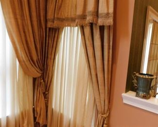 All Custom Draperies Are For Sale In The House