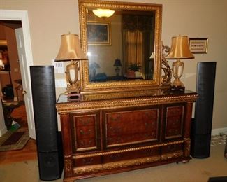 Universal Furniture Dresser & Mirror