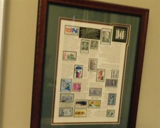 Framed Stamps