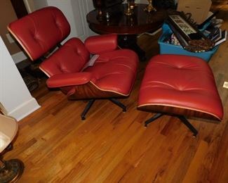 Rare Original Herman Miller Eames Chair With Ottoman – Certificate of Authenticity The Model # Is ES670719N2105. This Chair Is On EBAY With A Reserve.