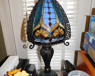 Leaded Glass Lamp